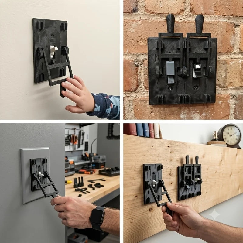 Spooky Light Switch Cover | Retro Horror Design mit Strukturierter Oberfläche | Perfekt für Halloween-Dekoration 4