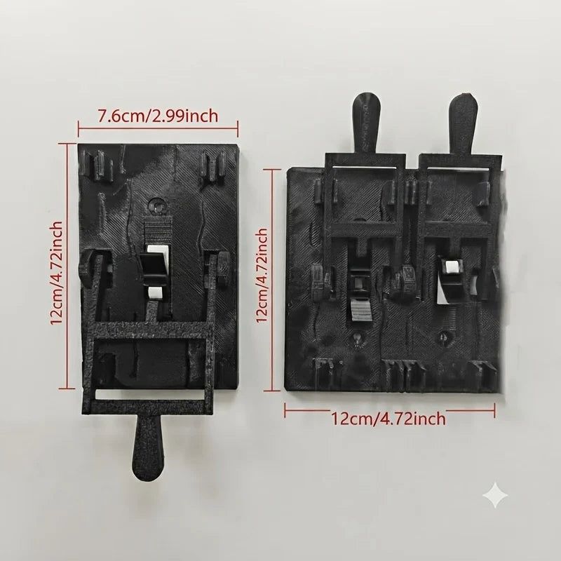 Spooky Light Switch Cover | Retro Horror Design mit Strukturierter Oberfläche | Perfekt für Halloween-Dekoration 6