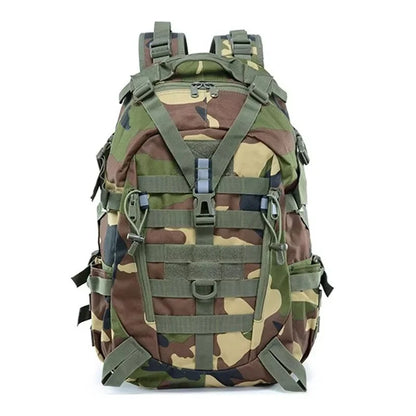 Taktischer Rucksack 40 Liter | Wasserdichtes Nylon-Design mit Verstellbaren Gurten | Optimaler Schutz für Outdoor-Abenteuer 8