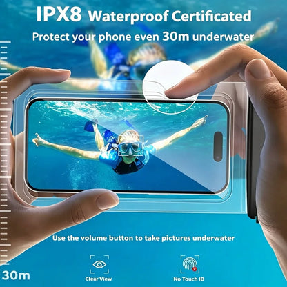 Wasserdichte Handyhülle | Transparente Tasche mit Klarsicht für sicheren Schutz 4