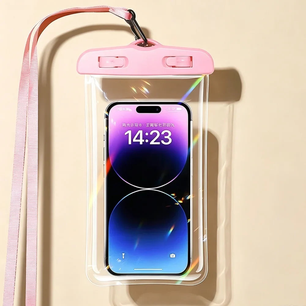 Wasserdichte Handyhülle | Transparente Tasche mit Klarsicht für sicheren Schutz 7