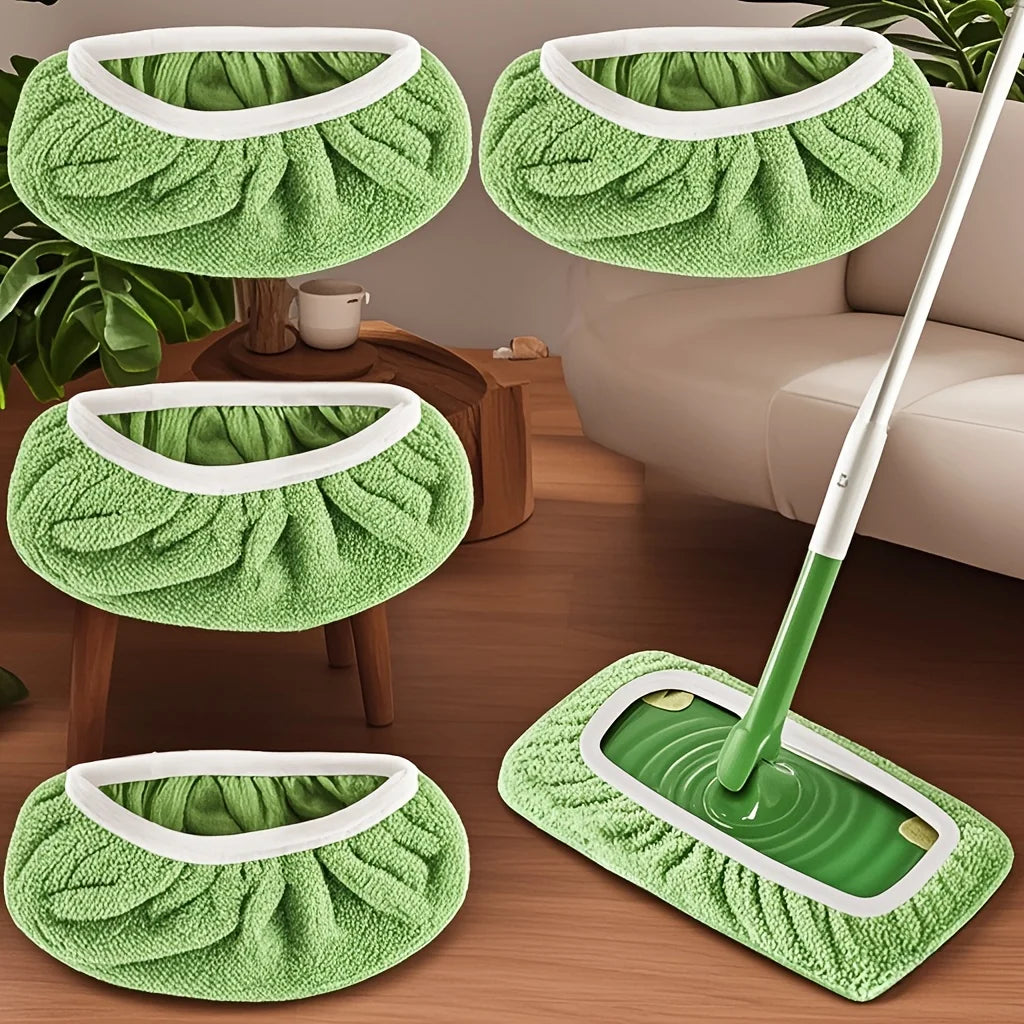 Wiederverwendbare Bodenwischpads | Saugfähige Mikrofasern für gründliche Reinigung | Ideal für alle Hartböden 8