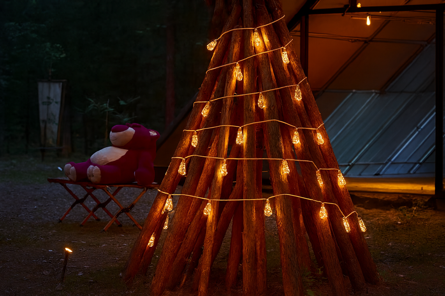 Vintage Solar Lichterkette Outdoor – 7 m mit 16 LED-Birnen & IP65 Schutz