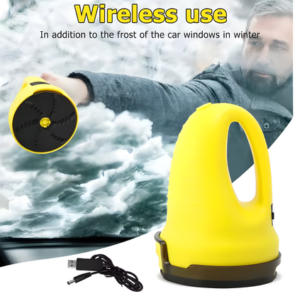 Elektrischer Auto-Eisschaber mit USB-Ladung – Schnee & Eis schnell von der Windschutzscheibe entfernen