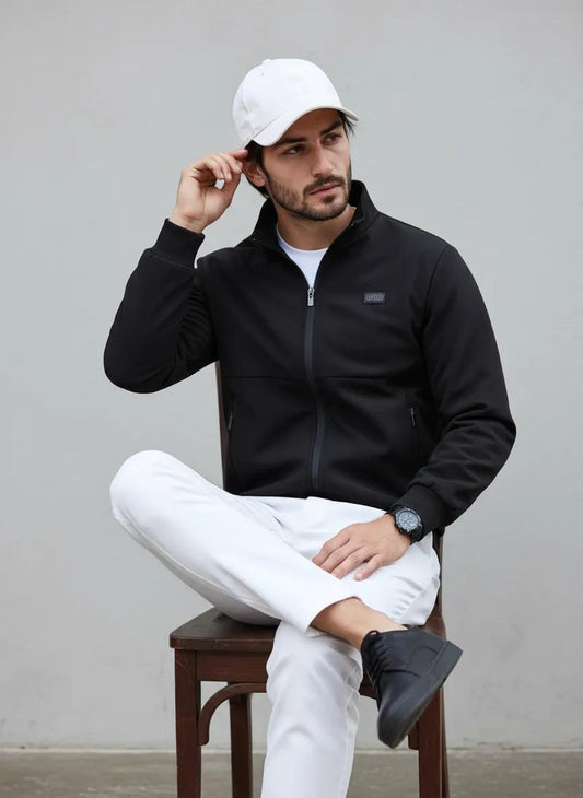 Beheizte Fleece Jacke mit 8 Zonen-Heizung – Unisex Winterjacke mit Windschutz